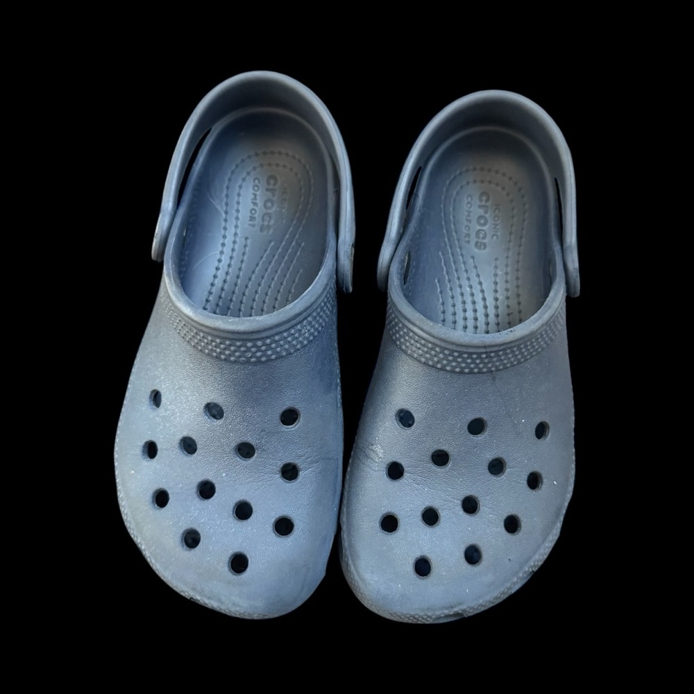 CROCS Kids Silver Sandals